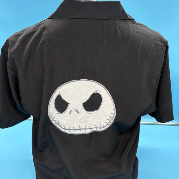Vintage Disney’s The Nightmare Before Christmas Men's Short Sleeve Shirt Size S - Picture 4 of 9
